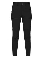 Haglöfs Spodnie funkcyjne "Rugged" w kolorze czarnym rozmiar: 40. Czarne spodnie dresowe Haglöfs, bez wzorów, z materiału, outdoorowe. Za 456.87 zł.