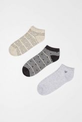 3 pack skarpetek stopek. Brązowe skarpetki sportowe MOODO, bez wzorów, z bawełny. W wyprzedaży za 14.99 zł.