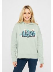 Derbe Bluza w kolorze jasnozielonym rozmiar: L. Zielone bluzy Derbe, l, bez wzorów, z bawełny, z kapturem. Za 92.42 zł.