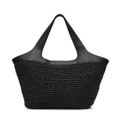 Torebka TOUS. Czarne shopper bag tous, bez wzorów, bez dodatków. Za 999.99 zł.