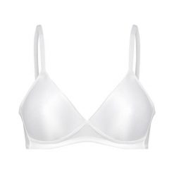 Triumph Biustonosz Soft Sensation biały female biały 70A. Białe biustonosze sportowe Triumph, bez wzorów, z jedwabiu. Za 159.00 zł.
