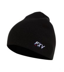 Czapka Force XV FORCE. Czarne czapki zimowe FORCE XV, bez wzorów, z materiału, eleganckie. Za 119.50 zł.