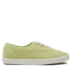 Tenisówki Vans. Zielone trampki Vans, bez wzorów, bez zapięcia, vans authentic. Za 339.99 zł.
