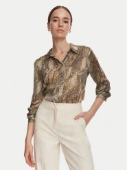 Guess Koszula W6YH68 W3212 Zielony Regular Fit. Zielone koszule Guess, s, z aplikacjami, z syntetyku, bez kołnierzyka, bez ramiączek. Za 344.99 zł.