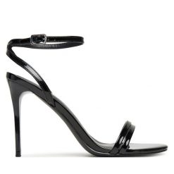 Sandały Call It Spring. Czarne sandały Call it Spring, bez wzorów, bez obcasa, na szpilce, bez zapięcia. Za 279.99 zł.
