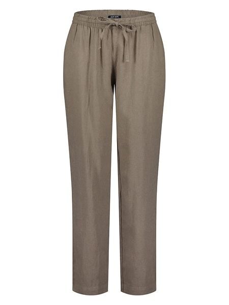Blue Seven Spodnie w kolorze khaki rozmiar: 42. Brązowe spodnie materiałowe Blue Seven, bez wzorów, z materiału. Za 134.95 zł.