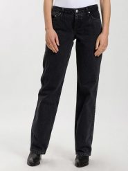 Cross Jeans Dżinsy - Comfort fit - w kolorze czarnym rozmiar: W32/L32. Czarne jeansy Cross Jeans, l, z aplikacjami, z jeansu, klasyczne. Za 119.12 zł.