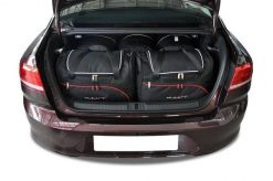 Torby Do Bagażnika Vw Passat Limousine 2014-2021 5Szt Kjust. Czarne torby podróżne KJUST, bez wzorów, z kauczuku. Za 1,642.00 zł.