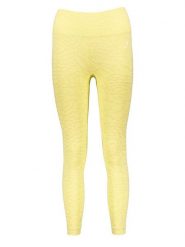 Gymshark Legginsy sportowe "Adapt Animal" w kolorze żółtym rozmiar: XL. Żółte legginsy Gymshark, bez wzorów, z materiału, sportowe. Za 101.47 zł.
