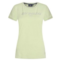 Koszulka damska HV Polo Heather. Zielone t-shirty sportowe HV POLO, bez wzorów, bez ramiączek. Za 251.50 zł.