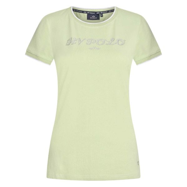 Koszulka damska HV Polo Heather. Zielone t-shirty sportowe HV POLO, bez wzorów, bez ramiączek. Za 251.50 zł.