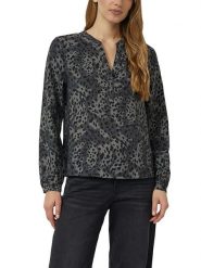 S.Oliver Bluzka w kolorze szarym rozmiar: 46. Szare bluzki S.Oliver, s, bez wzorów, bez kołnierzyka, bez ramiączek. Za 73.99 zł.