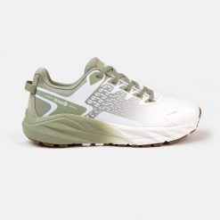 Oddychające buty wielofunkcyjne MESSINA z podeszwą o wysokiej przyczepności. Białe buty do biegania IZAS, bez wzorów, z materiału, bez zapięcia, do biegania. Za 279.99 zł.