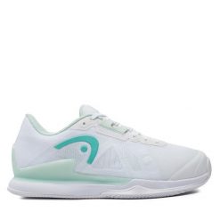 Buty do tenisa Head. Szare buty treningowe Head, bez wzorów, bez zapięcia, do biegania. Za 649.99 zł.