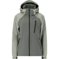 Damska kurtka wodoodporna Weather Report Camelia. Zielone kurtki Weather Report, bez wzorów, bez kaptura. Za 381.50 zł.