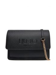 Liu Jo Torebka AA5152 E0087 Czarny. Czarne kopertówki Liu Jo, bez wzorów, ze skóry, wizytowe, bez dodatków. Za 379.99 zł.