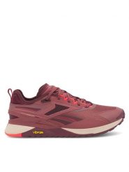 Reebok Buty na siłownię Nano X3 Adventure 100033322 Różowy. Czerwone buty treningowe Reebok, bez wzorów, z materiału, bez zapięcia, na fitness i siłownię. Za 319.99 zł.