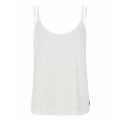 Top damski Protest Prtkae. Białe topy Protest, bez wzorów, bez kołnierzyka, bez ramiączek. Za 169.50 zł.