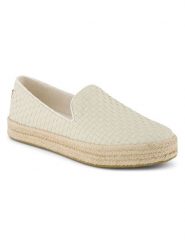 TOMS Espadryle w kolorze kremowym rozmiar: 40. Brązowe espadryle TOMS, bez wzorów, bez obcasa. Za 165.99 zł.