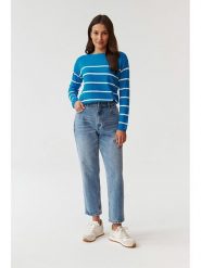 TATUUM Sweter w kolorze niebieskim rozmiar: XL. Niebieskie swetry Tatuum, xl, bez wzorów, bez ramiączek. Za 96.83 zł.