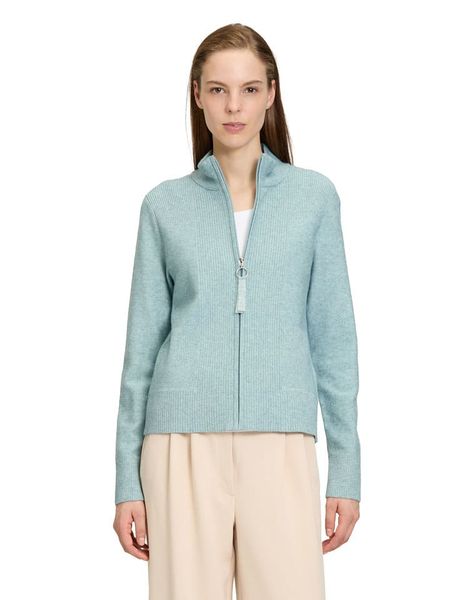 Betty Barclay Sweter w kolorze błękitnym rozmiar: 42. Niebieskie swetry Betty Barclay, bez wzorów, ze splotem, bez ramiączek. Za 173.99 zł.