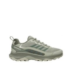 Buty biegowe Merrell Nova 4 Wodoodporne Szare Unisex. Niebieskie buty do biegania Merrell, bez wzorów, z gumy, bez zapięcia, do biegania. Za 474.55 zł.
