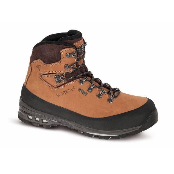Damskie buty trekkingowe Boreal Zanskar. Brązowe buty trekkingowe BOREAL, bez wzorów, z gumy, bez zapięcia, trekkingowe. Za 937.00 zł.