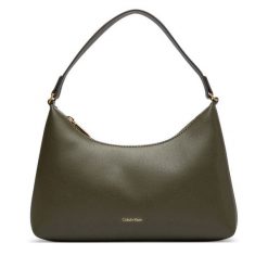 Torebka Calvin Klein. Zielone torebki klasyczne Calvin Klein, bez wzorów, klasyczne, bez dodatków. Za 369.99 zł.