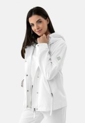 Kurtka wodoodporna z kapturem J-LAGUSTI. Brązowe kurtki Volcano, l, bez wzorów, z materiału, z kapturem. Za 359.99 zł.