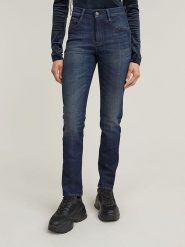 G-Star Dżinsy "Ace 2.0" - Slim fit - w kolorze granatowym rozmiar: W26/L32. Niebieskie jeansy G-Star, l, z aplikacjami, klasyczne. Za 189.74 zł.