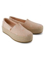 TOMS Espadryle w kolorze beżowym rozmiar: 38. Brązowe espadryle TOMS, bez wzorów, bez obcasa. Za 149.45 zł.