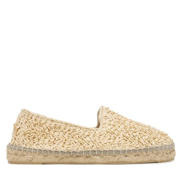 Espadryle Manebi. Brązowe espadryle Manebi, bez wzorów, bez obcasa. Za 409.99 zł.