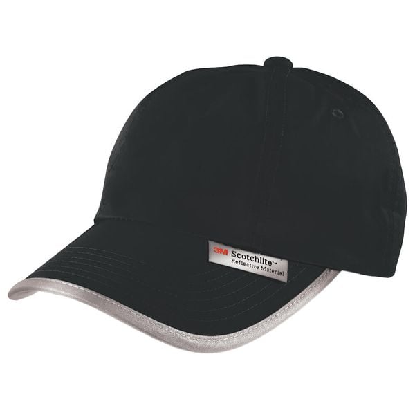 Odblaskowa Czapka Z Daszkiem. Niebieskie czapki z daszkiem RESULT HEADWEAR, bez wzorów, z bawełny. Za 52.99 zł.