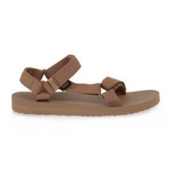 Buty do chodzenia damskie Teva Original Universal. Brązowe buty trekkingowe Teva, na lato, z materiału, bez zapięcia. Za 323.50 zł.
