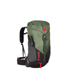 Plecak turystyczny Kohla Active 22L - bronze green/scarlet/caviar. Zielone plecaki KOHLA, bez wzorów, bez dodatków. Za 382.99 zł.