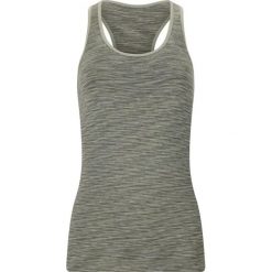 Damski tank top Endurance Crina. Szare topy Endurance, bez wzorów, sportowe, bez kołnierzyka, bez ramiączek. Za 112.50 zł.