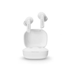 Bezprzewodowe słuchawki Clips1 ANC White. Białe słuchawki do biegania Lamax. Za 284.90 zł.