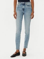 Tommy Hilfiger Jeansy Como WW0WW43717 Niebieski Skinny Fit. Niebieskie jeansy Tommy Hilfiger, bez wzorów, z bawełny. Za 379.99 zł.
