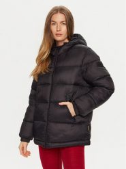 Napapijri Kurtka puchowa A-Box Logo NP0A4HZ2 Czarny Regular Fit. Czarne kurtki Napapijri, m, bez wzorów, z puchu, bez kaptura. Za 699.99 zł.