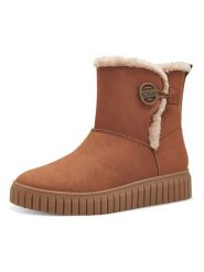 S.Oliver Botki w kolorze jasnobrązowym rozmiar: 41. Brązowe botki S.Oliver, bez wzorów, bez obcasa, bez zapięcia. Za 152.99 zł.