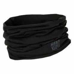 Wielofunkcyjny szalik/ocieplacz na szyję Heat Keeper czarne. Czarne szaliki i kominy HEAT KEEPER, na zimę, bez wzorów, sportowe. Za 116.99 zł.