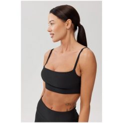 Stanik sportowy fitness Rough Radical Aven Sports Bra. Czarne biustonosze sportowe ROUGH RADICAL, bez wzorów, na fitness i siłownię. Za 139.90 zł.
