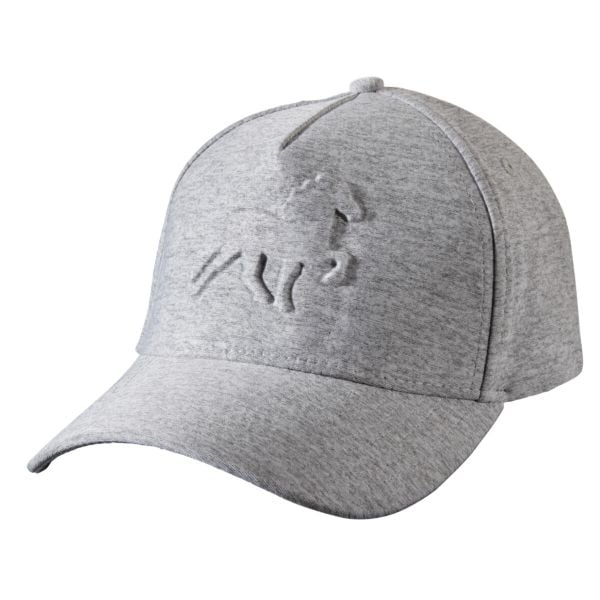 Czapka z daszkiem Karlslund Boss. Szare czapki z daszkiem KARLSLUND, bez wzorów, sportowe. Za 795.50 zł.