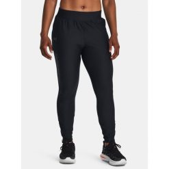 Legginsy Damskie Under Armour Qualifier Elite. Czarne legginsy Under Armour, bez wzorów, sportowe. Za 449.00 zł.