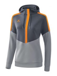 Erima Bluza "Squad" w kolorze antracytowo-szarym rozmiar: 38. Czarne bluzy Erima, bez wzorów, bez ramiączek, z kapturem. Za 74.81 zł.