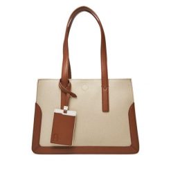Torebka Furla. Brązowe torebki klasyczne Furla, bez wzorów, klasyczne, bez dodatków. Za 1,669.00 zł.