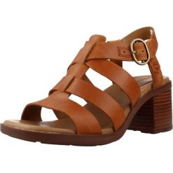 Sandały TIMBERLAND BELLEVAUX Brązowy. Brązowe sandały Timberland, bez wzorów, ze skóry, sportowe, bez obcasa, bez zapięcia. Za 477.99 zł.