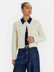 OUI Marynarka 88850 Beżowy Regular Fit. Brązowe marynarki i żakiety Oui, bez wzorów, z bawełny, bez ramiączek. Za 849.99 zł.
