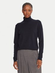 Weekend Max Mara Golf Kiku 2525366012 Granatowy Regular Fit. Niebieskie swetry Weekend Max Mara, xxl, bez wzorów, z jedwabiu, bez ramiączek. Za 979.99 zł.