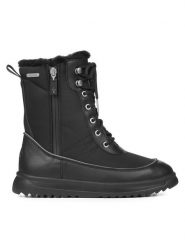 EMU Australia Śniegowce Snowy W12785 Czarny. Czarne śniegowce Emu Australia, bez wzorów, ze skóry, bez zapięcia. Za 1,239.00 zł.